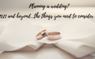 Wedding planning 2021 and beyond – important considerations including Brexit.