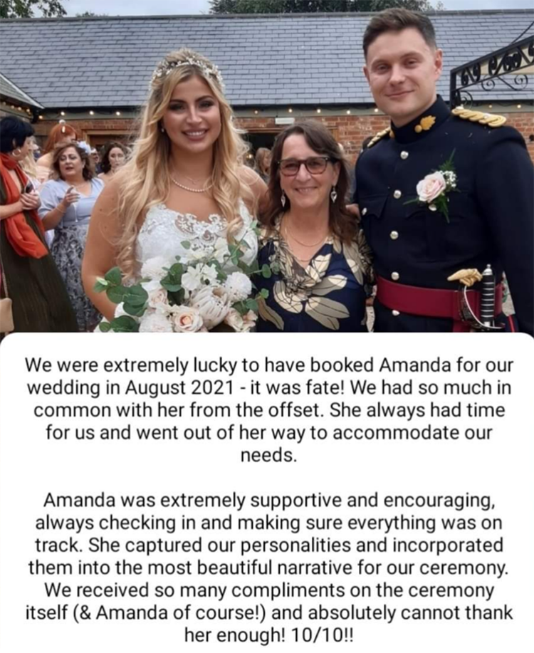 Wedding Ceremonies in Essex Review